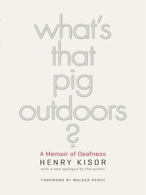 cover image of What's That Pig Outdoors?